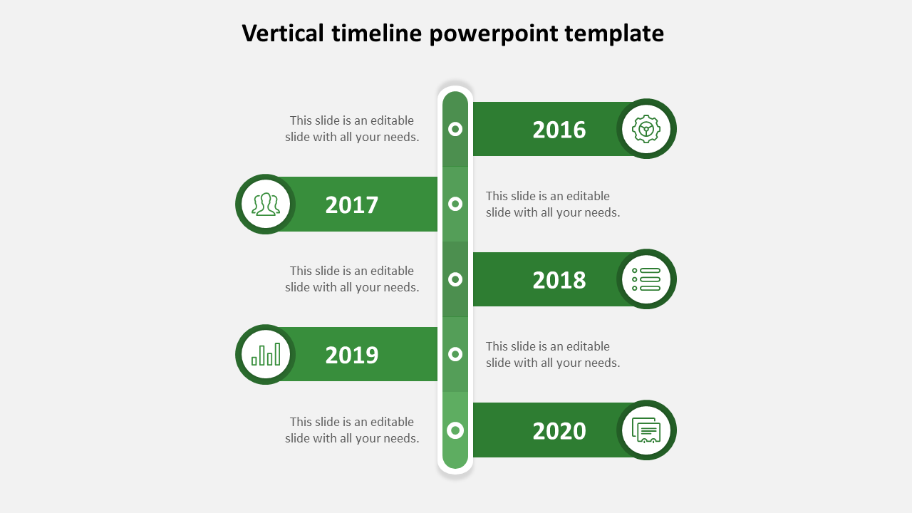 free-vertical-timeline-powerpoint-template-multicolor